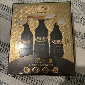 Anti Aging Face Massage Firming 3 Heads Lifting Device NWT